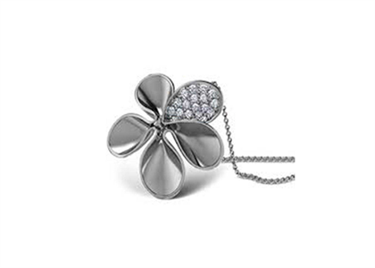 White Gold Plated | Fashion Pendants